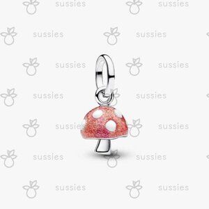 Pandora Glow-in-the-dark Mushroom Dangle Charm